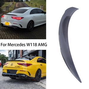 For W118 C118 AMG Style Carbon Fiber <b>Rear</b> <b>Spoiler</b> Trunk Wing 2019-2025 - Product Image 2