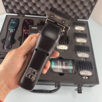 Tondeuse à cheveux professionnelle rechargeable Vgr V-668 Salon Barber Bldc Motor 8000-11000 tr/min pour hommes