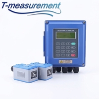 Compteur de débit numérique hydraulique Modbus Taijia, testeur de débit d'eau par ultrasons, mesure du débit