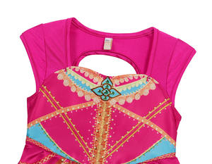 Popular Halloween Jasmine <span class=keywords><strong>princesa</strong></span> fiesta disfraz Cosplay Aladdin <span class=keywords><strong>princesa</strong></span> niñas disfraces Jasmine película disfraz colección - Product Image 4