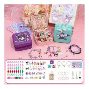 Suministros al por mayor para pulseras educativas con dijes, kit de joyería DIY, cuentas de plástico, accesorios de moda con temática de fantasía y ciencia ficción 2025 - Product Image 3