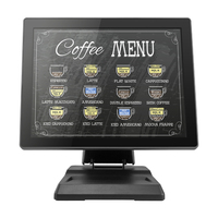Terminal de point de vente tactile LICON 15,6 pouces 10 points avec lecteur de codes-barres, Windows 10, processeur Intel i5/i7, stockage SSD, certifié CE/FCC pour caisse enregistreuse