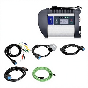 เครื่องมือวินิจฉัยความผิดพลาดของรถยนต์/รถบรรทุกพร้อมด้วยการเชื่อมต่อ <span class=keywords><strong>SSD</strong></span> SD 256GB/512GB Star C4 PLUS doip-Benz - Product Image 1