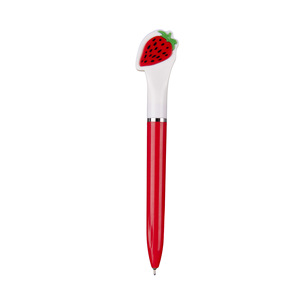 Penne a Sfera Promozionali Personalizzate <span class=keywords><strong>con</strong></span> Design di Frutta Pesca Mela Uva Fragola Arancia <span class=keywords><strong>con</strong></span> Logo Personalizzato - Product Image 4