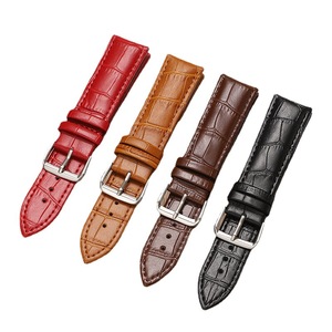 Correa de Cuero Genuino Italiano Clásico Trendybay, Diseño Tradicional, Ajuste Universal de 12 mm a 24 mm, Compatible con Múltiples Marcas de <span class=keywords><strong>Relojes</strong></span> - Product Image 3