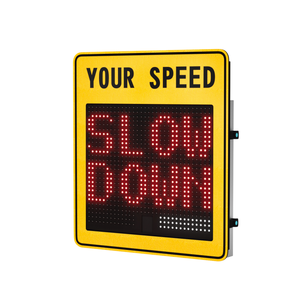 لافتة عرض السرعة بالرادار وفقًا لمعايير MUTCD، لافتة تفاعلية تعمل بالطاقة الشمسية لعرض السرعتك في المناطق المدرسية - Product Image 2