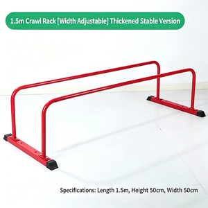 Barras Paralelas para Gateo Infantil, Equipo Profesional <span class=keywords><strong>de</strong></span> Gimnasia para Niños, Soporte <span class=keywords><strong>de</strong></span> Acero para Flexiones y Entrenamiento - Product Image 3