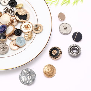 oem custom logo metal snap <b>button</b> zinc alloy press <b>button</b> for muslims thobe garments <b>button</b> - Product Image 4