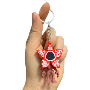 Nuevo Llavero de Goma 3D de Demogorgon, Eleven y Dustin, Muñeco de Dibujos Animados, Ecológico, Duradero, Regalos para Fans al por Mayor - Product Image 5
