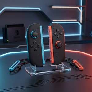 Coppia di Controller <span class=keywords><strong>Joy</strong></span>-<span class=keywords><strong>Con</strong></span> Originali (L <span class=keywords><strong>Blu</strong></span>/R Arancione) per Nintendo Switch, Nuovi Sigillati, Compatibili <span class=keywords><strong>con</strong></span> Tutte le Regioni - Product Image 1