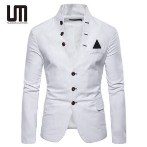 Giacca Blazer Slim Fit da Uomo, Nuova Collezione, Stile Casual e Business, Vendita all'Ingrosso OEM - Product Image 1