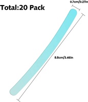Logo Personnalisé 20 Pièces, Bande Adhésive Lumineuse Phosphorescente pour Jantes de Voiture, Moto, Vélo