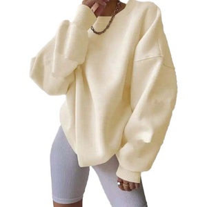 Sudaderas con Capucha de Felpa para Mujer, Cuello Redondo, Logotipo Personalizado, Sudadera con Capucha Holgada para Mujer - Product Image 5