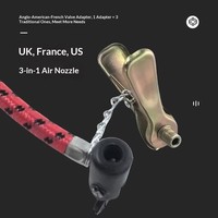 Gonfleur de pneus électrique portable en métal, pompe à air à gonflage rapide, certifié ROHS pour voiture, moto, vélo