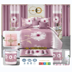 अमेरिका गर्म बिक्री किंग आकार ड्रॉप डी लाइट एन कोटन क्ल्ट बेडिंग सेट के साथ 24 टुकड़े 24 पीसी बिस्तर सेट - Product Image 4