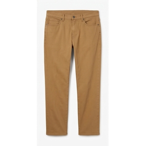 Men's Slim Fit Straight Leg Cotton Spandex Denim <b>Jeans</b> Mid Waist Solid Breathable Casual Summer Spring <b>Button</b> Front - Product Image 1