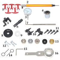 Kit de Herramientas de Sincronización de Motor de Acero de 30 Piezas para Autos Audi EA888 VW VAG 2006-2018 con Guantes, Árbol de Levas y Cigüeñal 1.8T 2.0T