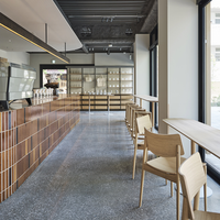 Comptoir en porcelaine haut de gamme, élégant et moderne, pour bar à café, comptoir de magasin avec éclairage LED, design imperméable et écologique