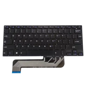 Teclado para laptop Prestigio Smartbook 141C 141C01 PSB141C para Compaq Presario CQ-25 CQ25 MB27716023 YMS-0186-A em inglês