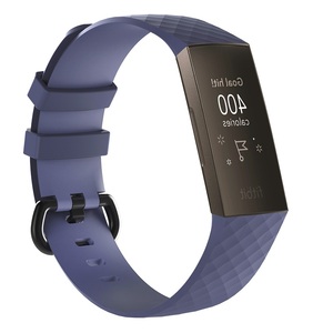Cinturino di Ricambio per Braccialetto Sportivo Smart per Fitbit Charge 4 3 SE, Fibbia Nera, Stile Ufficiale, Cinturino in Silicone - Product Image 2