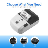 Imprimante thermique sans fil USB BT 58 mm YHD-5811 pour reçus et étiquettes de codes-barres, idéale pour les factures de taxi, la vente de billets, les étiquettes de prix