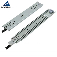 HVPAL Rails coulissants de boîte à outils de 28 pouces avec verrouillage automatique Charge de 58kg pour coffres à outils automobiles Racks et armoires de serveur