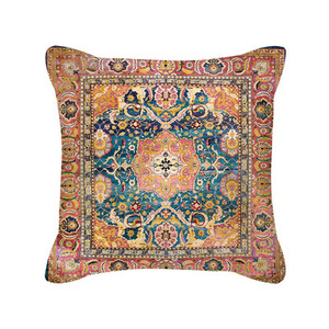 Funda <span class=keywords><strong>de</strong></span> Cojín Decorativa L-4601 <span class=keywords><strong>de</strong></span> Estilo Nórdico con Mandala Impreso Digitalmente, para Hogar, Oficina o Sofá, Estilo Bohemia Étnico - Product Image 4