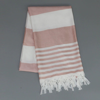 En gros 100% coton serviette éponge pour plage gym yoga avec glands