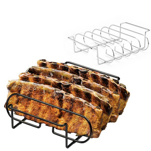 Grille de cuisson portable et durable pour barbecue, idéale pour les steaks et les morceaux de mouton – Vente en gros, faible MOQ, outils de camping et de jardin - Product Image 4