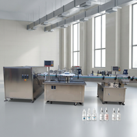 Machine de remplissage et de bouchage automatique de gouttes oculaires à haute productivité, certifiée CE, pour petits flacons de 5 ml