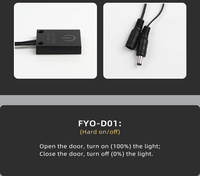 Capteur de proximité IR DC12V 5A 60W/120W IP22 intelligent à double détection pour éclairage d'armoire - Vente chaude