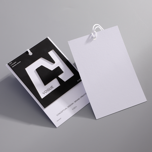 Ropa directa de fábrica Número grande de alta densidad Etiqueta de ropa de mujer Etiqueta colgante - Product Image 2