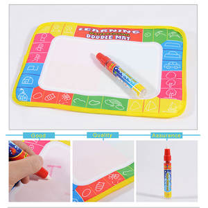 Развивающий водный коврик Lucky Toys 29x19 см: высококачественная оригинальная игрушка для рисования водой своими руками для детей - Product Image 2