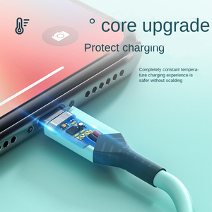 <span class=keywords><strong>Cable</strong></span> <span class=keywords><strong>USB</strong></span> Tipo C de Carga Rápida para Teléfono Móvil Android, de 60W a 100W, Material Ecológico de Alta Calidad - Product Image 5