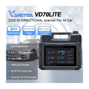 เครื่องมือวินิจฉัยอเนกประสงค์ VDIAGTOOL VD70S เครื่องมือสแกนโปรแกรมกุญแจรถยนต์ VD70 OBD2 หน้าจอ LCD รองรับรถยนต์หลายยี่ห้อ - Product Image 5