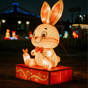 Huevos <span class=keywords><strong>de</strong></span> Pascua con Luces LED, Faroles <span class=keywords><strong>de</strong></span> Conejo, Decoración <span class=keywords><strong>de</strong></span> Jardín Colorida Hecha a Mano para Interiores, Familia, Acción <span class=keywords><strong>de</strong></span> Gracias, Día del Padre - Product Image 4