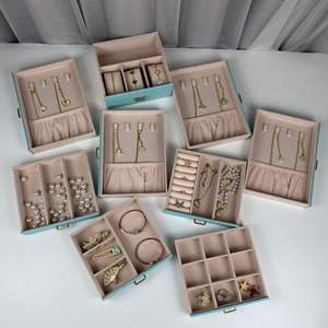 Cajón multifuncional de estilo europeo y americano, caja de almacenamiento de joyas, multicolor, súper <span class=keywords><strong>grande</strong></span>, funcional J - Product Image 4