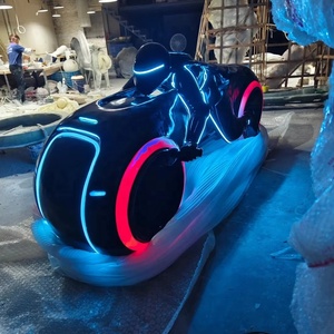 <span class=keywords><strong>Robot</strong></span> Cyberpunk con iluminación LED, decoración de registro de club nocturno imprescindible con luces de neón - Product Image 1