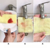 Chiffon de nettoyage en maille 3D, chiffon en maille coréen, éponge multi-usages, éponge à vaisselle, éponge de nettoyage