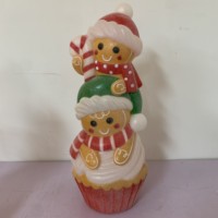 Décoration de Noël en pain d'épices sur mesure, du design bidimensionnel à la production d'échantillons et à la production de masse, fournisseur OEM Chine