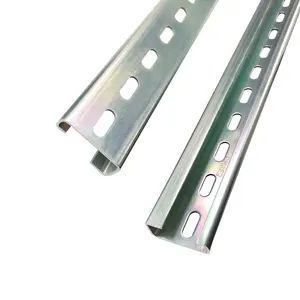 Cabinet Panel Steel G Section Mounting Slotted Din Rail