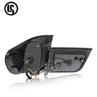 Nuevo Conjunto de Luces Traseras LED LS para E70 2007-2013, Rojo Claro, Señal de Giro Dinámica, Luces de Freno, Conexión Plug and Play
