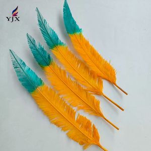 Venta al por mayor de plumas de avestruz coloridas teñidas de plumas de avestruz <span class=keywords><strong>Nandu</strong></span> para vacaciones de fiesta - Product Image 6