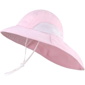 Travel UPF 50+ Bowknot Beach Sun Protection Adjustable Bucket Hats Adults (Rose <b>Red</b>)-Cycling Fishing Ski Unisex Four Seasons - Product Image 2