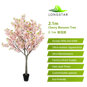 2.1 m New Design Eco-Friendly Cherry Blossom Plant Tree for Wedding Decor Artificial Flower Centerpiece Event Party <b>Table</b> - Product Image 5