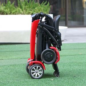 Nouveau fauteuil roulant électrique pliable, scooter de mobilité léger à 4 roues, scooter électrique pour personnes âgées, handicapées et seniors - Product Image 4