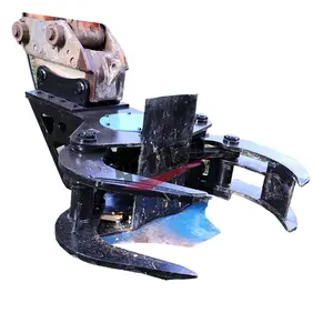 Hydraulic Tree Shear/cutter Forestry Grapple For Excavator