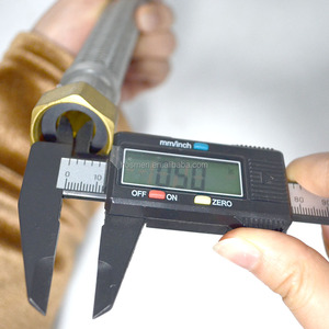 3/4 "đẩy để kết nối x 3/4" fip SS304 bện thép không gỉ cupc NSF-61 chì miễn phí Máy nước nóng hệ thống ống nước - Product Image 4