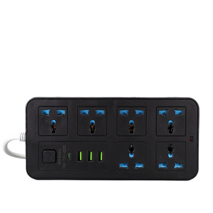Regleta de Extensión Eléctrica 3M de 2000 Vatios <span class=keywords><strong>con</strong></span> 6 Tomas Universales y Puerto USB <span class=keywords><strong>con</strong></span> <span class=keywords><strong>Interruptor</strong></span> - Product Image 4