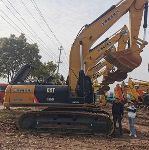 Excavatrices CAT 336 d'occasion de 36 tonnes, fabrication japonaise, bon état, design d'origine, excavatrice CAT 336D japonaise d'occasion à vendre - Product Image 1